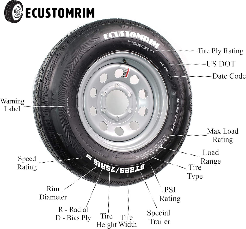 Goodyear Endurance All-Season Radial Tire 225/75R15 A338