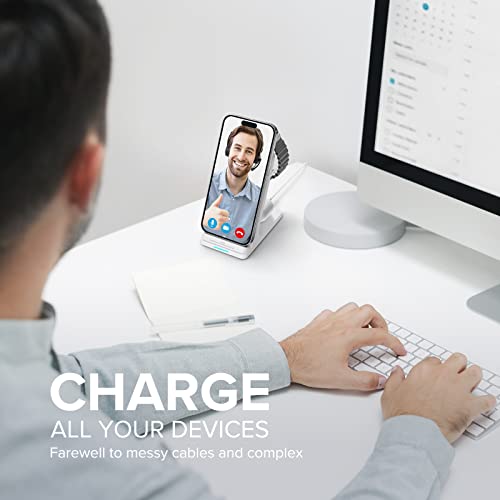 Wireless Charging Station 3 in 1 Stand for Apple Watch, iPhone, AirPods Y143712