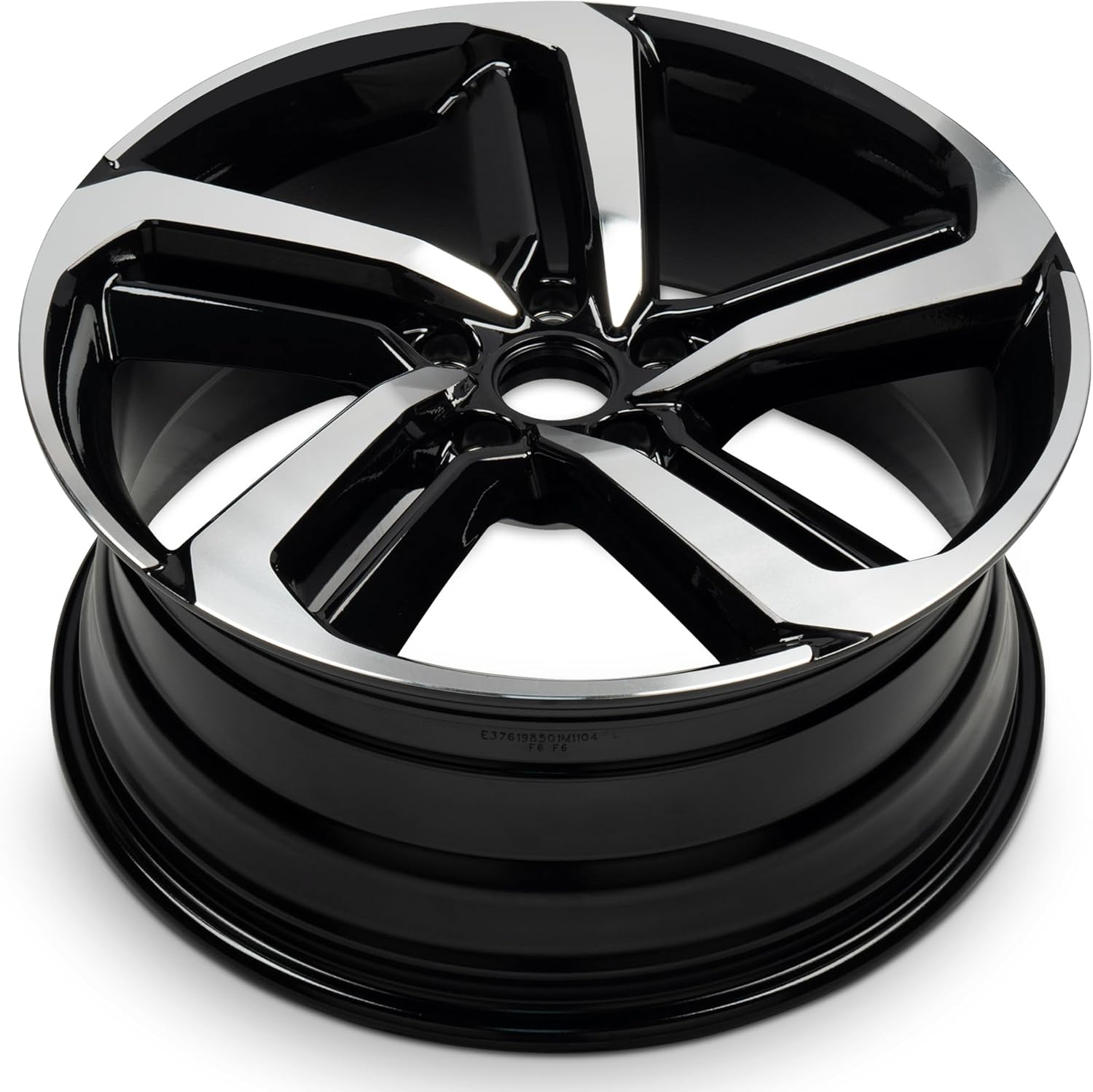 2018-2022 Honda Accord 19 Inch Black Machine Face Diamond Cut Rim L4925