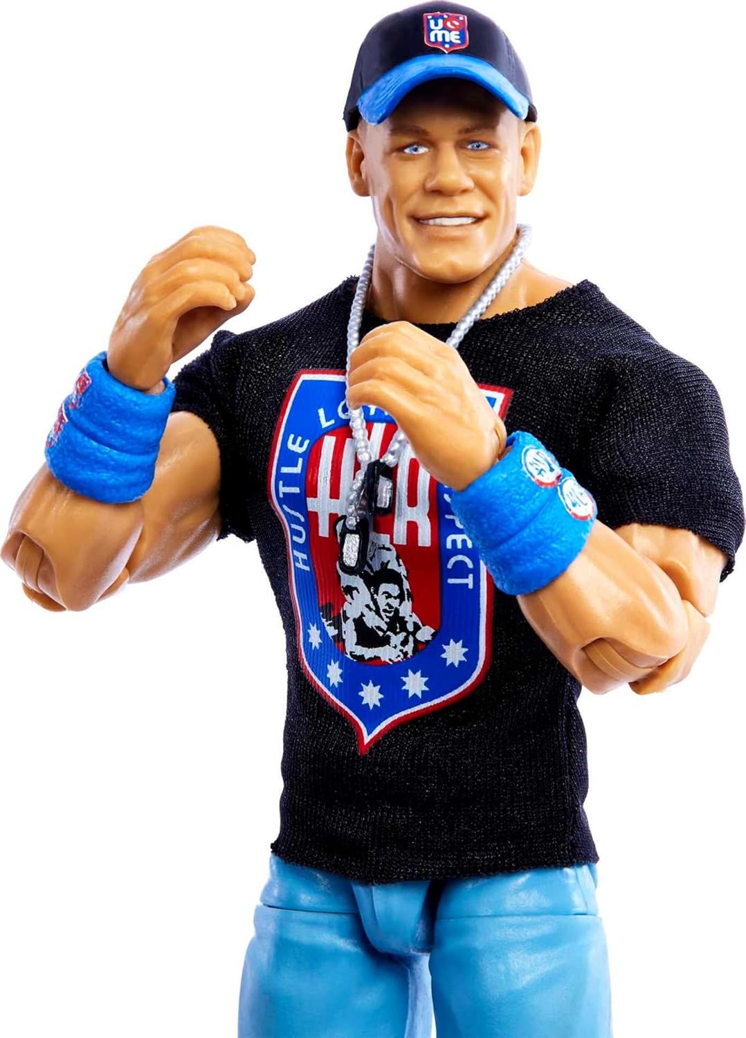 Mattel WWE John Cena Elite Collection Action Figure with Entrance Shirt, 6-inch A634760