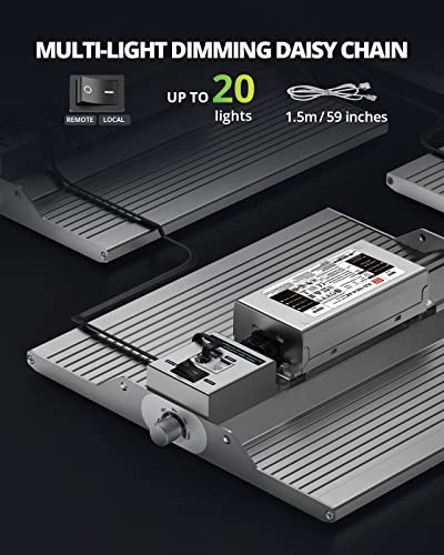 VIPARSPECTRA XS1000 LED Grow Light for Indoor Plants, Full Spectrum with Samsung LM301B W27268