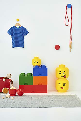 LEGO Iconic Storage Head Large Stackable Box 8.5L Yellow O3359