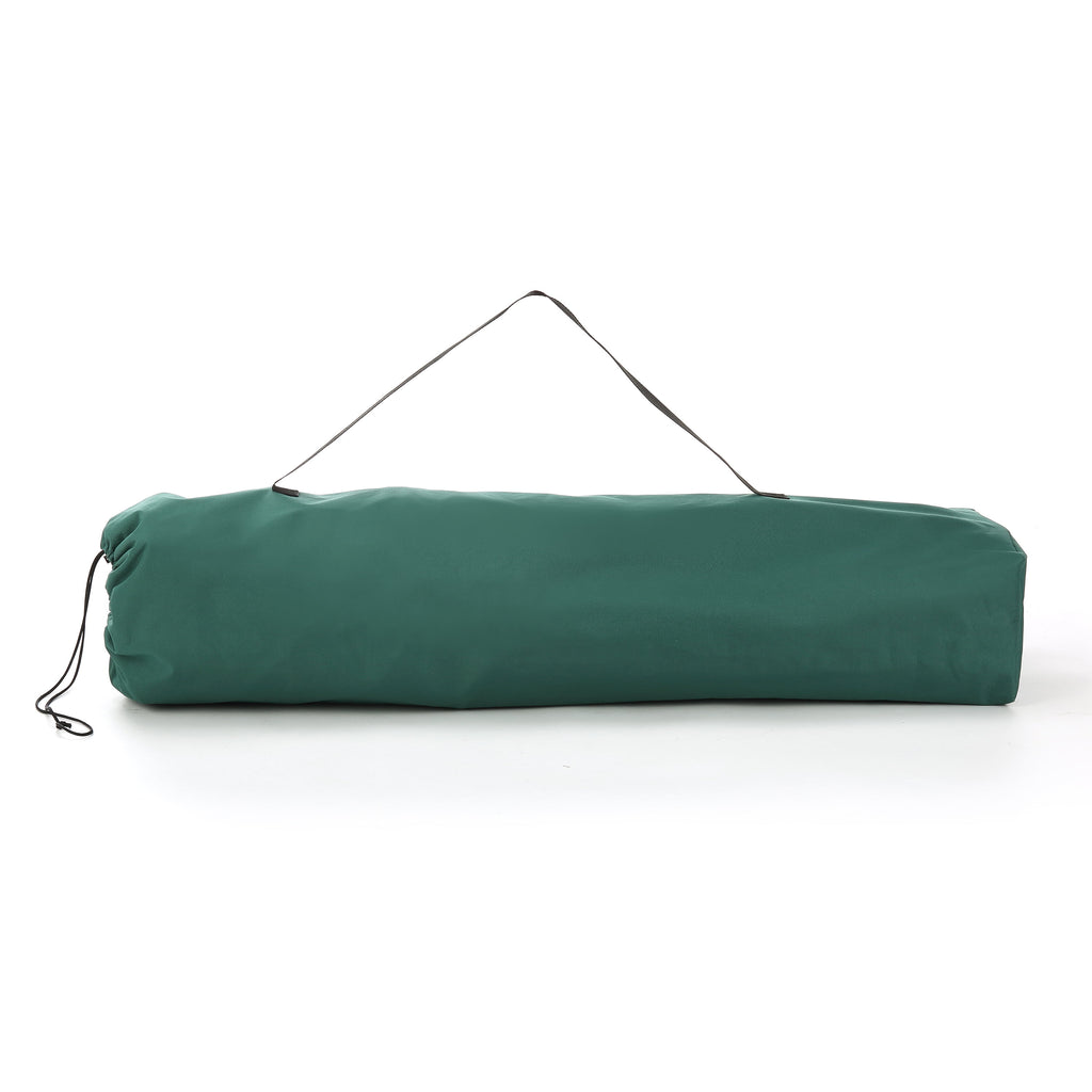 ARROWHEAD OUTDOOR Portable Folding Double Camping Chair with Cup Holders, Padded Seats, Carrying Bag, 500lbs Capacity (Green) N8854