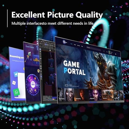 24 Inch Curved Gaming Monitor Full HD 1080P Frameless FreeSync Eye Care R30523