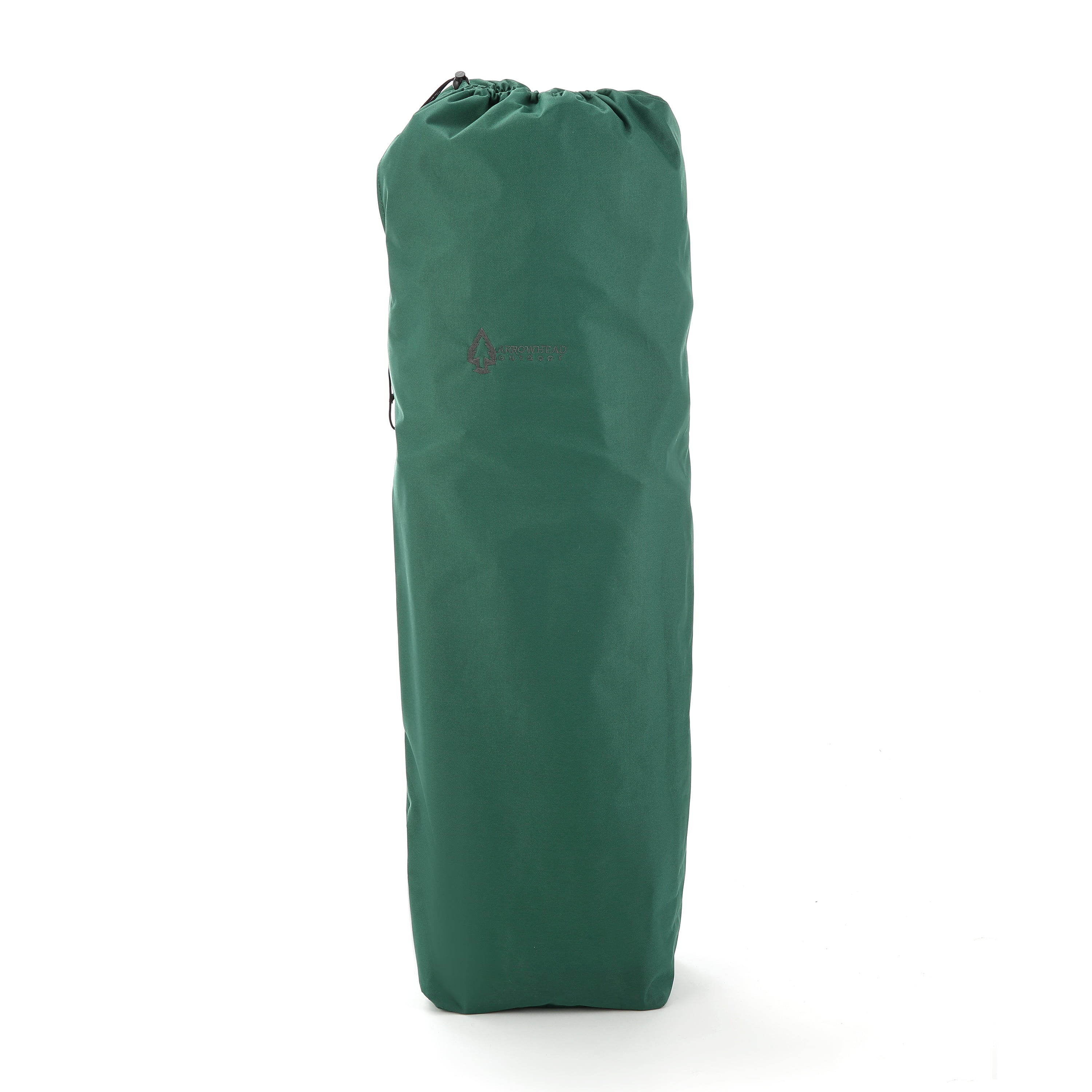 ARROWHEAD OUTDOOR Portable Folding Double Camping Chair with Cup Holders, Padded Seats, Carrying Bag, 500lbs Capacity (Green) N8854