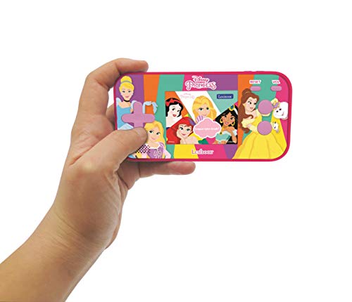 LEXiBOOK Disney Princess Portable Gaming Console with 150 Games, Pink D402951