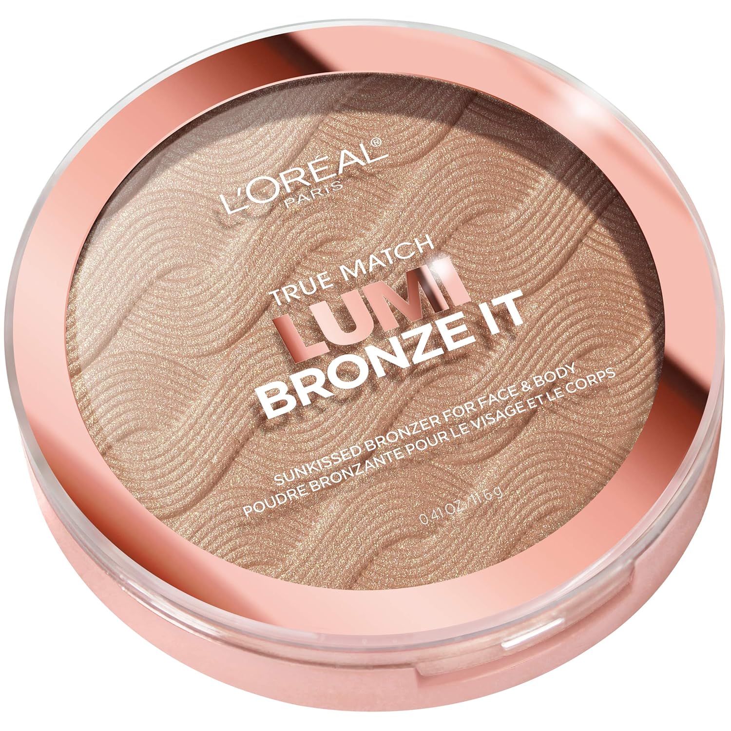 L'Oreal Paris True Match Lumi Bronze It Bronzer for Face and Body, Light, 0.41 oz R360642