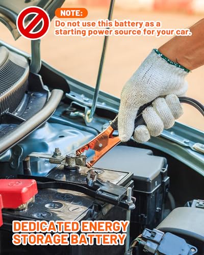 12V 100Ah LiFePO4 Battery with BMS for Solar, Marine, RV B6772