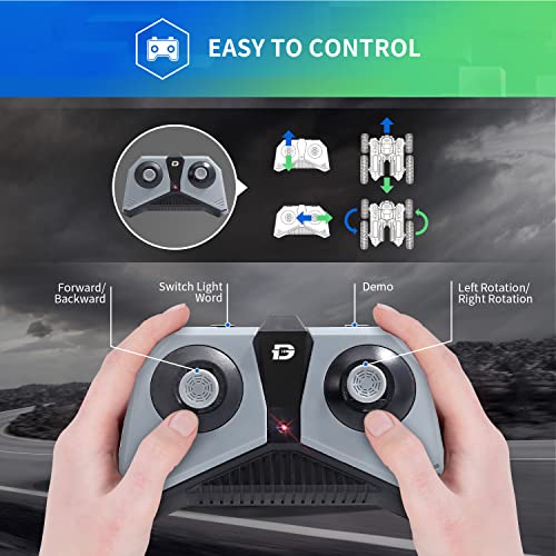 DEERC 1/14 Brushless 4X4 Off-Road Remote Control Truck with 2 Li-ion Batteries Y661