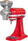 Grain Mill Attachment Fit for KitchenAid Stand Mixer, 12-Level Adjustable Mill Grain Accessories Fit for Kitchenaid, All Metal Grain Mill Attachment for KitchenAid Mixer for Coffee Beans, Nuts