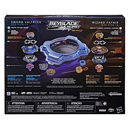 BEYBLADE Burst Pro Series Evo Elite Champions Pro Set with Beystadium, 2 Tops and 2 Launchers L459812