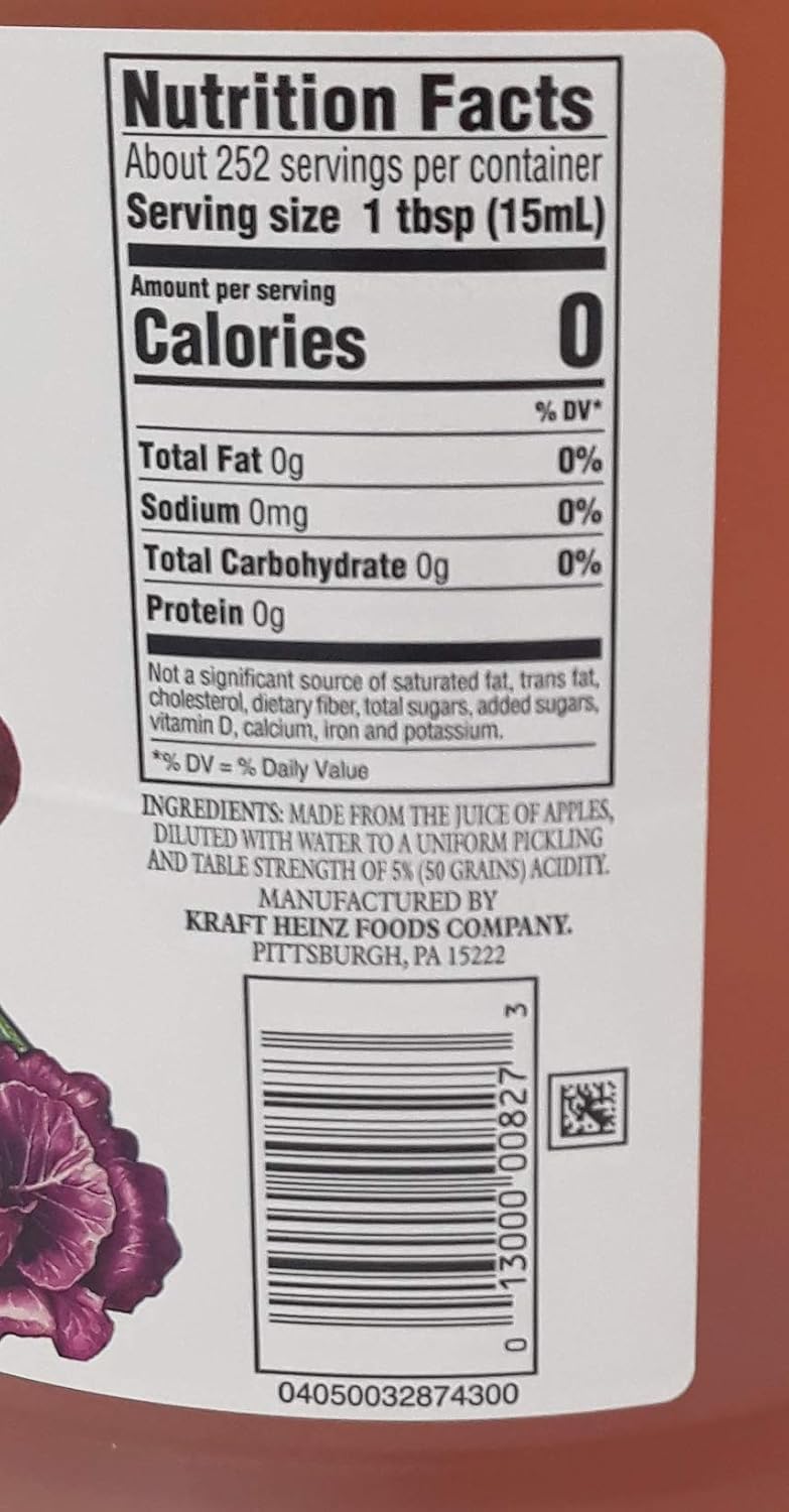 Heinz Apple Cider Vinegar 1 Gallon N727