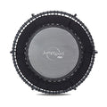 JumpSport Indoor Heavy Duty Lightweight 44 Inch Folding Fitness Trampoline with Arched Legs and 7 Adjustable Tension