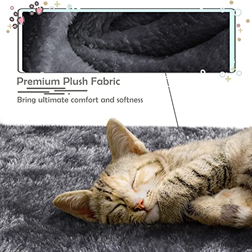 Yaheetech Cat Tree 38in Indoor Cat Tower with Scratching Posts, Perch & Condo, Light Gray O7975