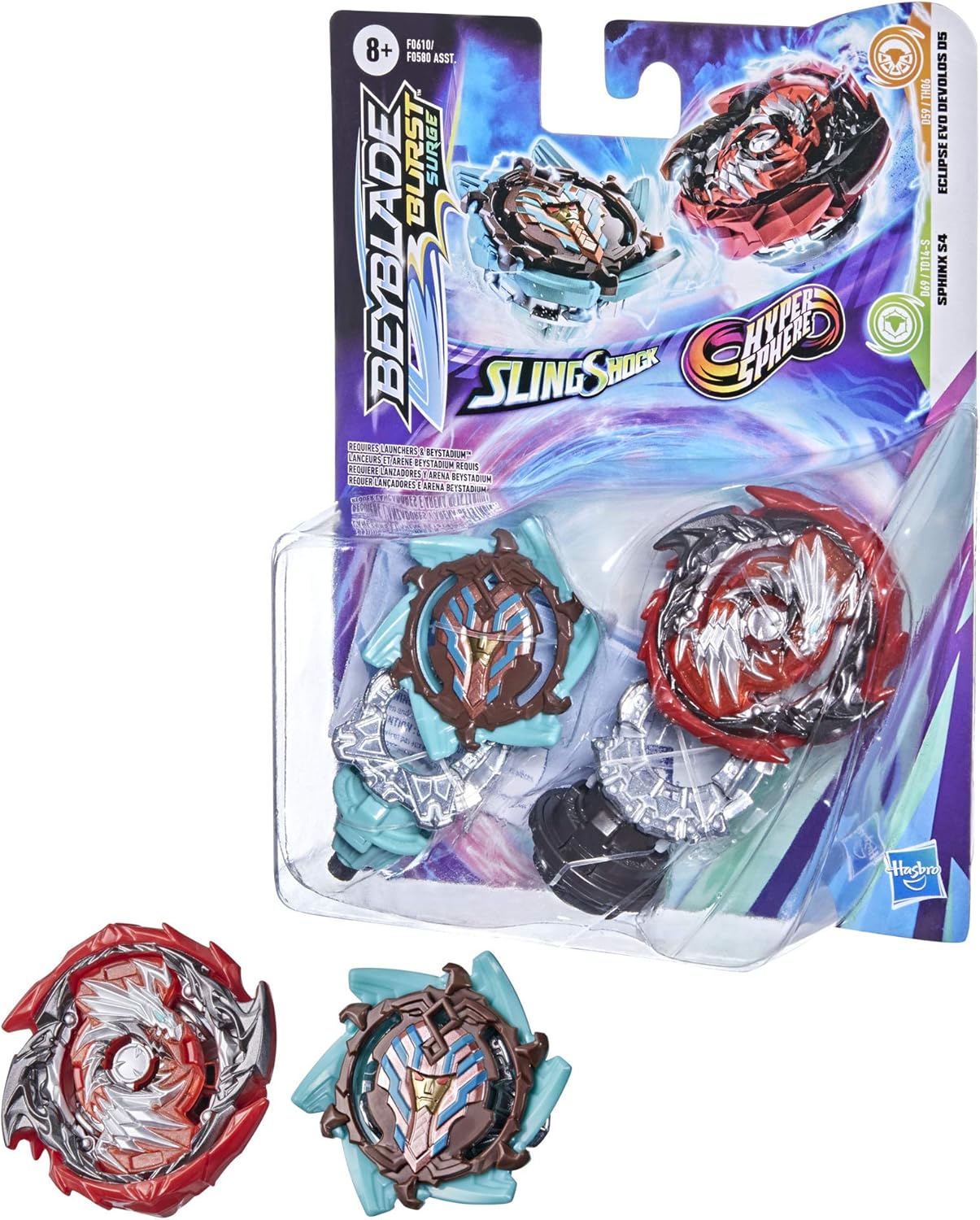 BEYBLADE Burst Surge Dual Collection Pack Spinning Tops Battle Toys M1815