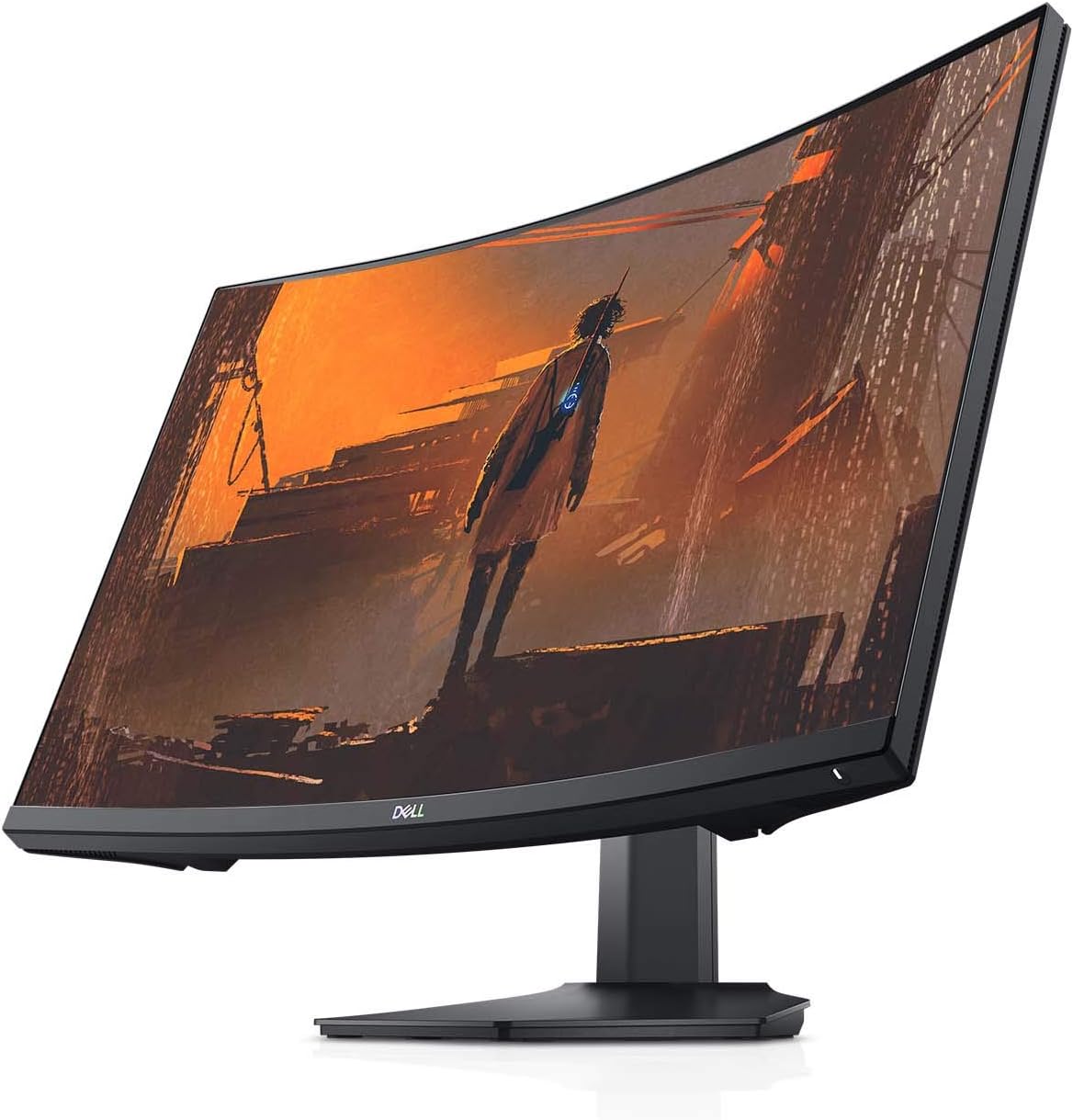 Dell 27 Inch 144Hz Curved Gaming Monitor FHD G-Sync FreeSync Gray H66064