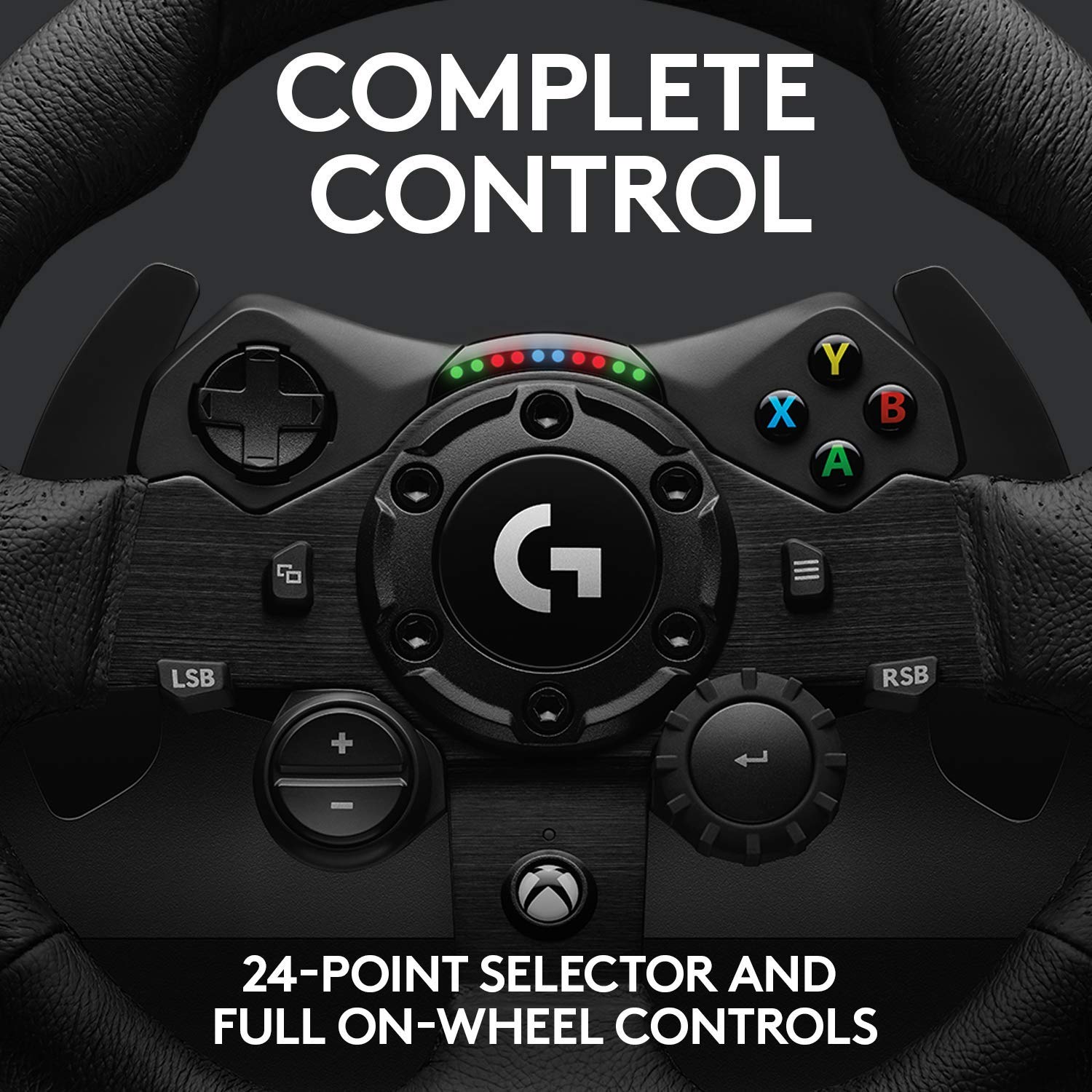 Logitech G923 Racing Wheel and Pedals for PC, Xbox X, Xbox One Q1759