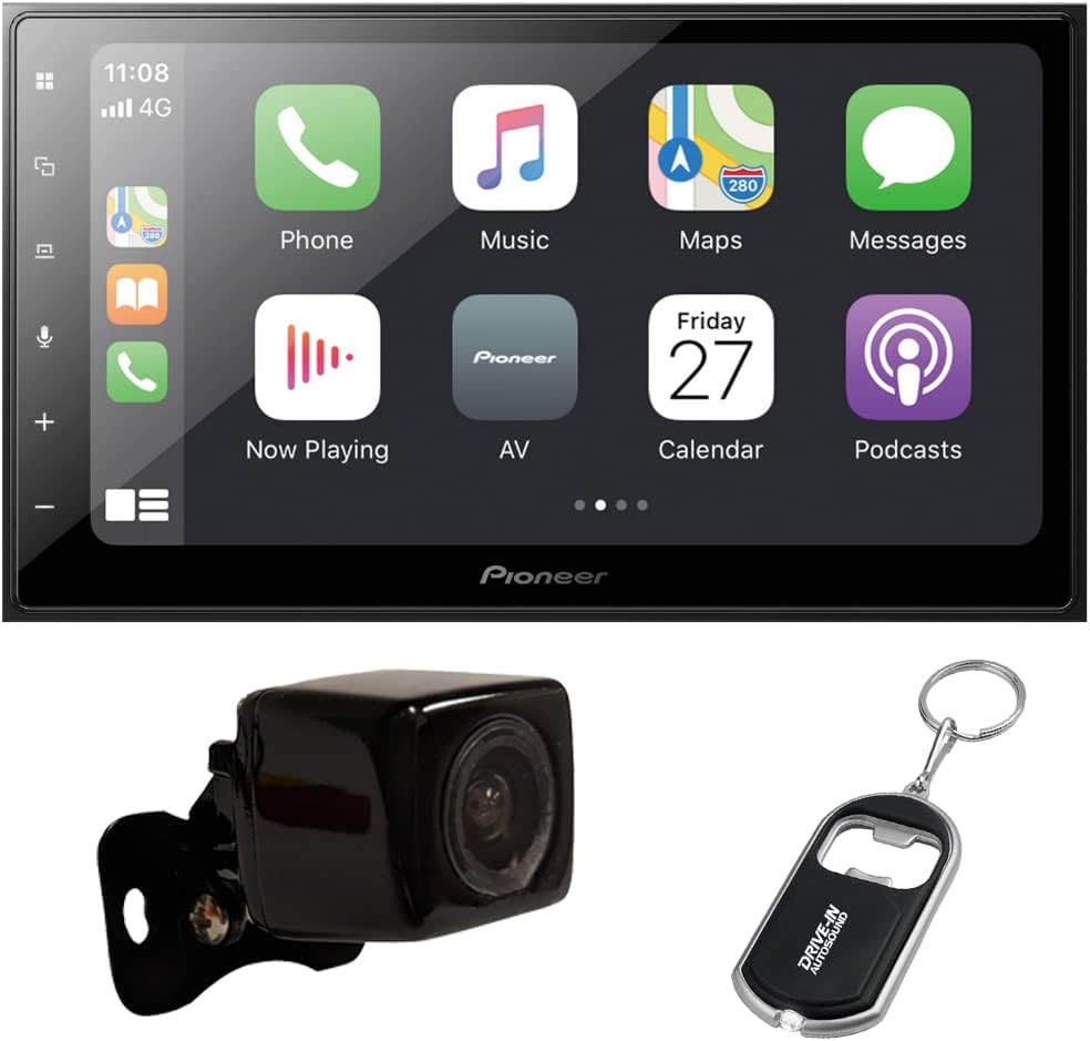 PIONEER DMH-2660NEX 6.8" Digital Multimedia Receiver (Does Not Play CDs) with Bluetooth and Backup Camera