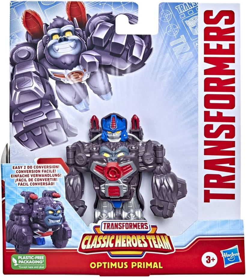 Transformers Classic Heroes Optimus Primal Converting Toy Action Figure H865
