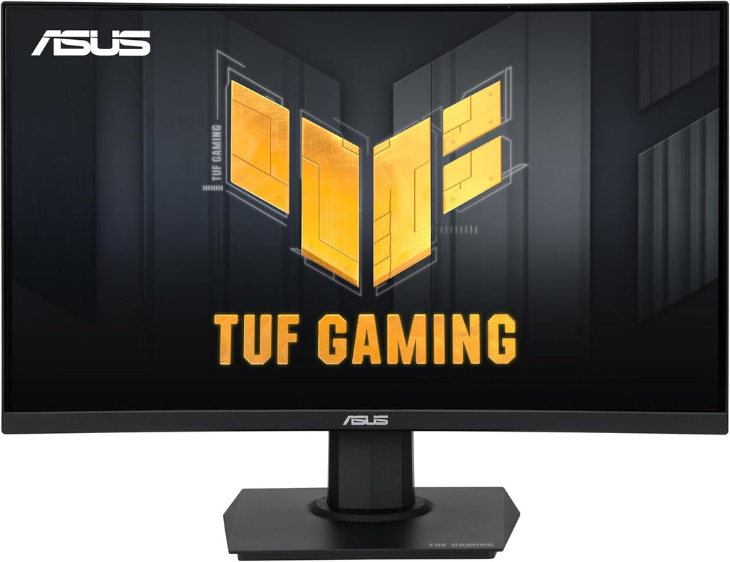 ASUS TUF Gaming 24" Curved Monitor VG24VQER – FHD, 180Hz, 1ms, FreeSync Y41145