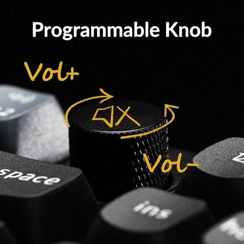 Keychron Q3 Wired Custom Mechanical Keyboard Knob Version TKL QMK/VIA Programmable N665360