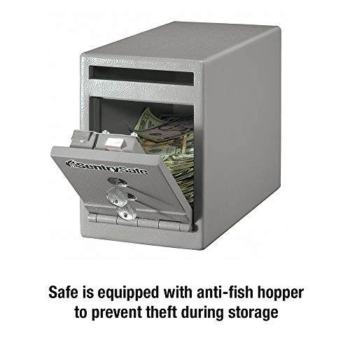 SentrySafe Depository Safe with Dual Key Lock, Steel Drop Slot, 0.38 cu ft X5059