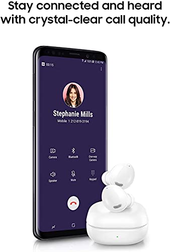 Samsung Galaxy Buds Pro True Wireless Noise Cancelling Earbuds, Phantom White (Renewed) Q3213