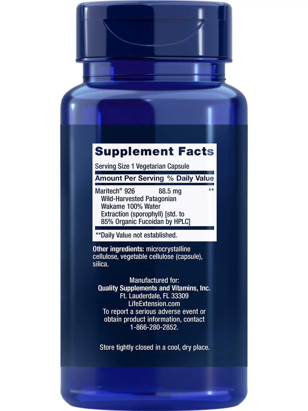Life Extension Optimized Fucoidan with Maritech 926, 60 Capsules L597743
