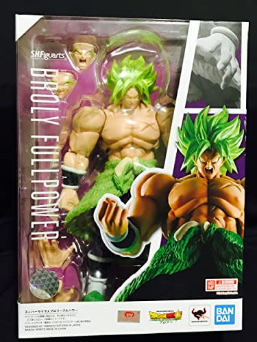 TAMASHII NATIONS - Dragon Ball Super: Broly - Super Saiyan Broly Full Power, Bandai Spirits S.H.Figuarts Action Figure