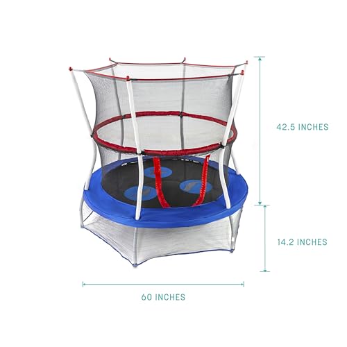 Skywalker Trampolines Mini Trampoline with Enclosure Net D26602