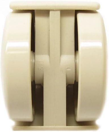 Chromcraft Casters Almond Sand Set of 8 E329