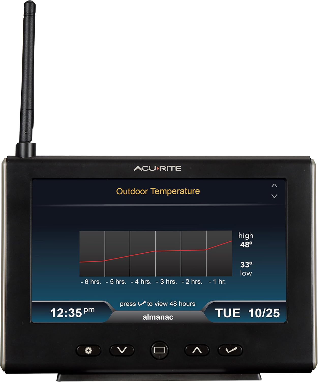 AcuRite Iris 5-in-1 Weather Station with HD Display and Lightning Detection Z35581