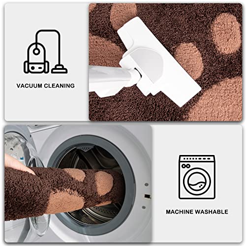 PURRUGS Dirt Trapper Door Mat 20" x 31.5", Non-Skid, Machine Washable, Beige M274527