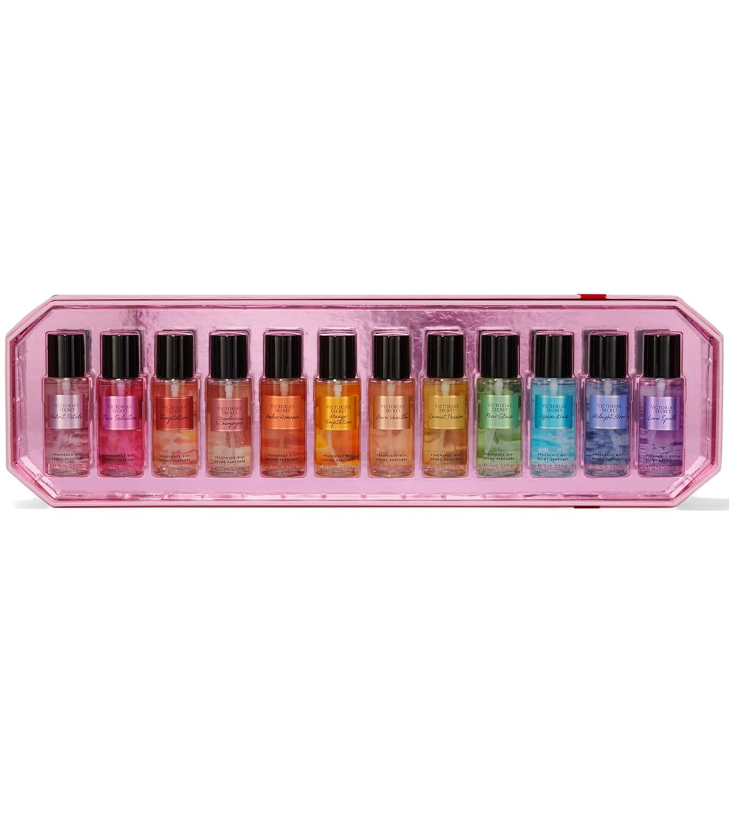 Victoria's Secret Travel Mist Gift Set 12 Piece H6057
