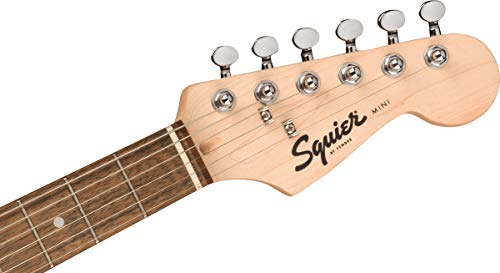 Fender Squier 3/4 Size Left-handed Stratocaster Electric Guitar Black Bundle with Amp and Accessories Y622