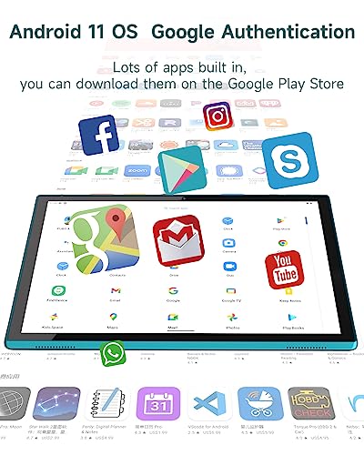 ATOZEE Tablet 10 Inch Android Tablet, 32GB ROM 2GB RAM, 10.1" HD Display, Navy H4335