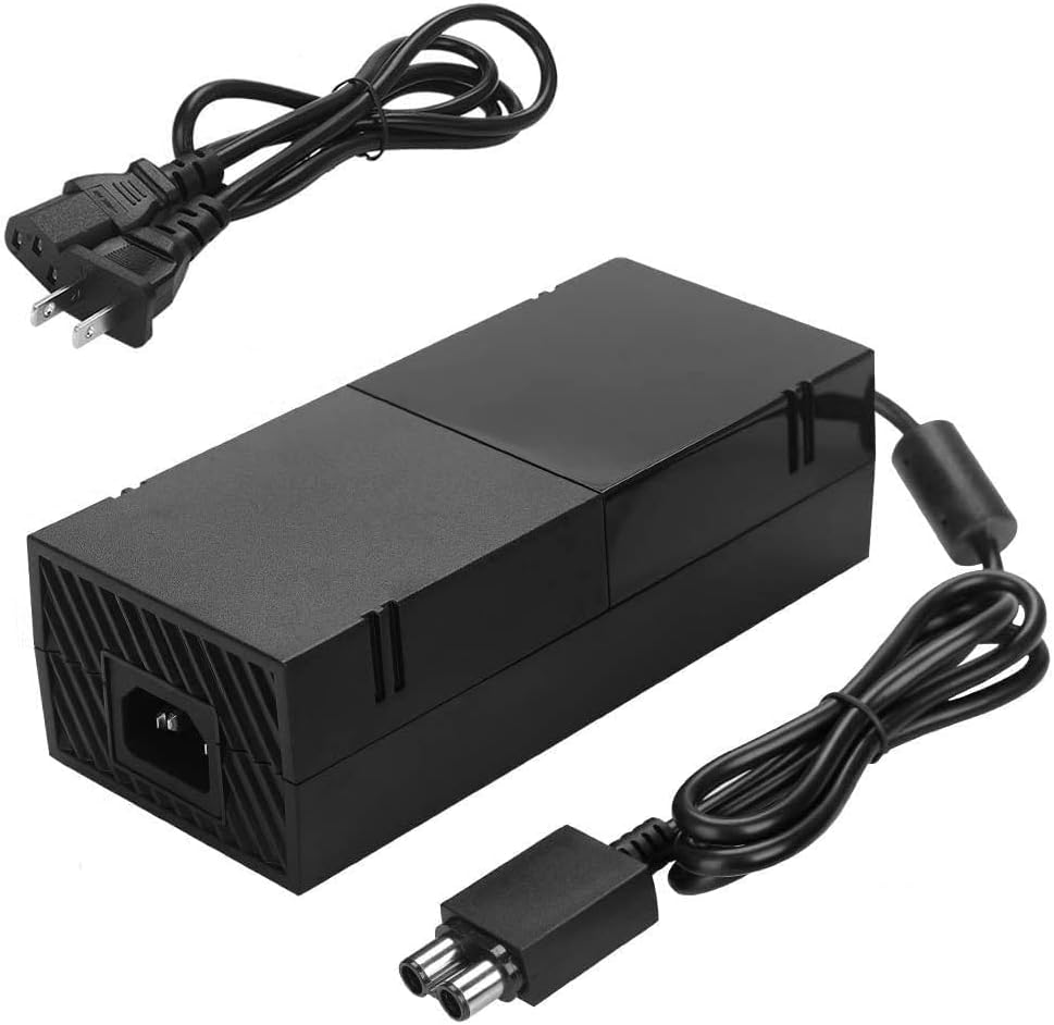 Power Supply Brick for Xbox One, Xbox Power Supply Brick Cord AC Adapter Power Supply Charger Replacement for Xbox One