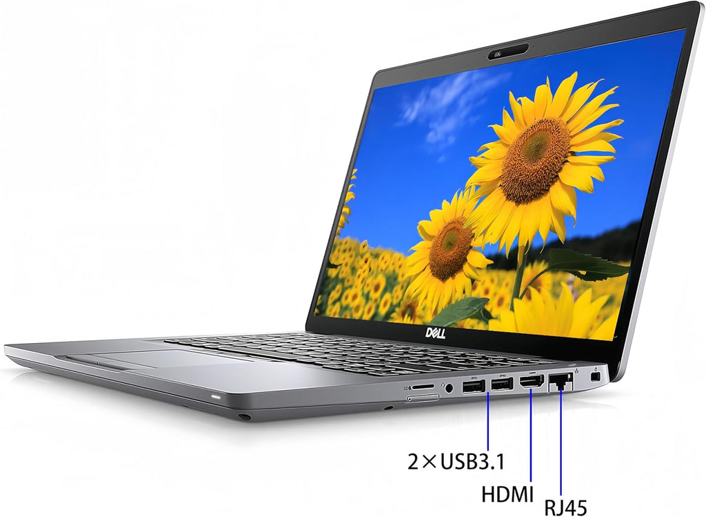 Dell Latitude 5510 Business Laptop, 15.6" FHD, Core i5, 16GB RAM, 512GB SSD, Windows 10 Pro (Renewed) P429