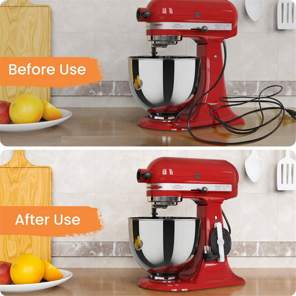 Cord Organizer for Kitchen Appliances, 6 Pack Stick-On Wire Keeper I22480