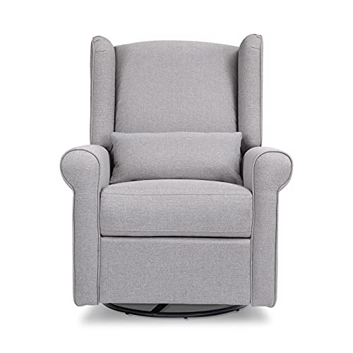 DaVinci Hayden Recliner and Swivel Glider in Shadow Grey H7752