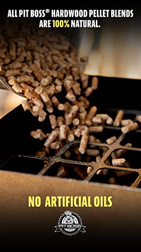 Pit Boss All Natural Hardwood BBQ Wood Pellets for Pellet Grills and Smokers J6184