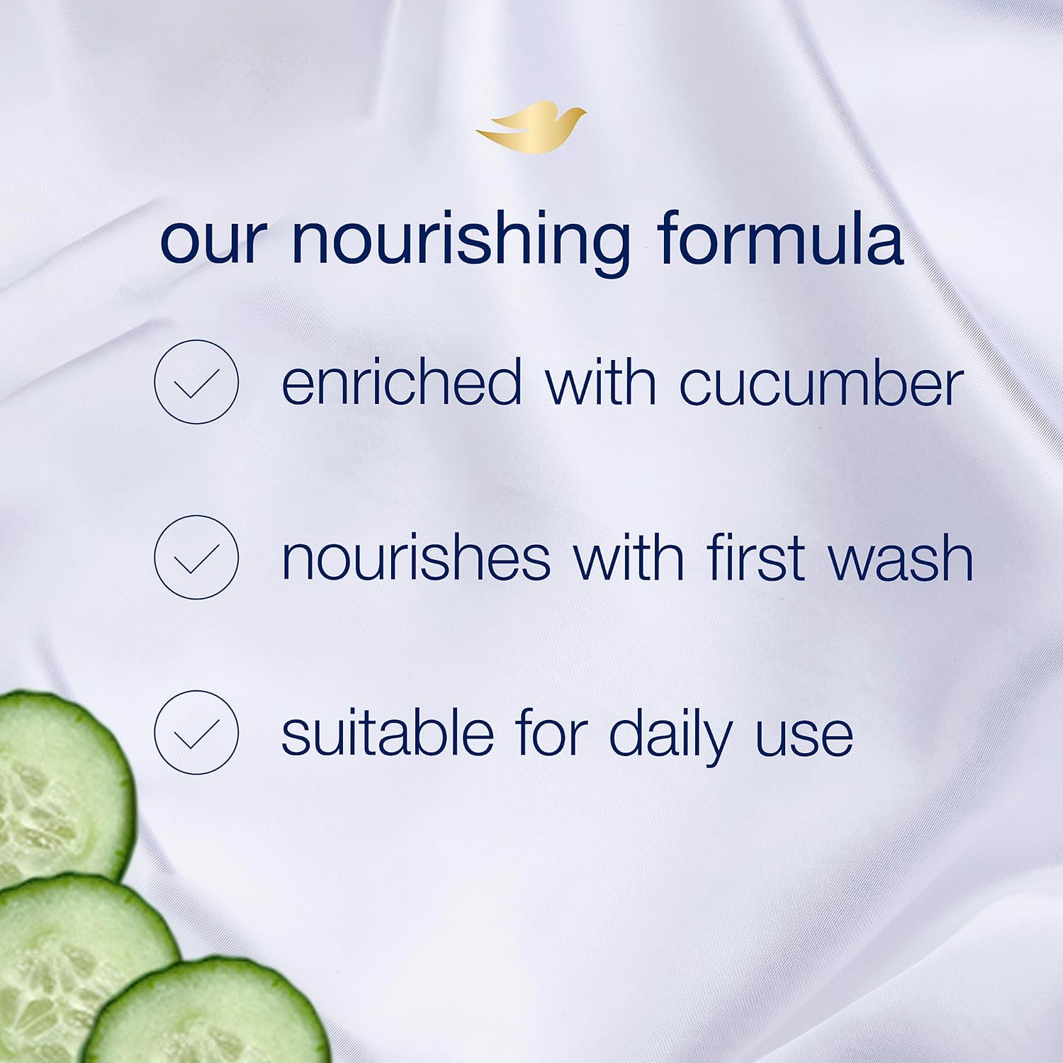 Dove Shampoo and Conditioner Set Cool Moisture Cucumber, 25.4 Fl Oz (2 Piece Set) U154