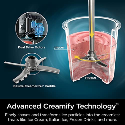 Ninja CREAMi Deluxe 11-in-1 Ice Cream and Frozen Treat Maker, NC501C Canadian Version D667