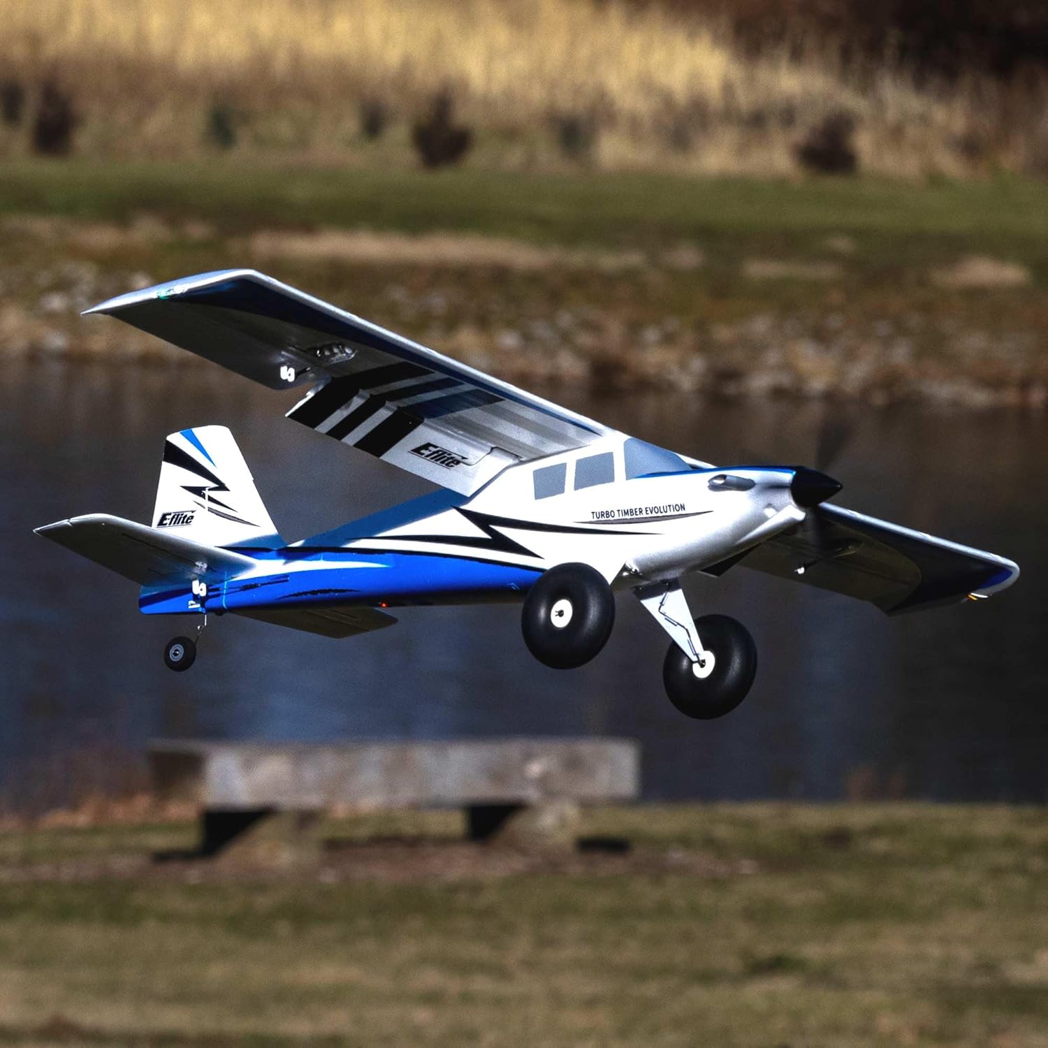E-flite UMX Turbo Timber Evolution BNF Basic RC Airplane T135