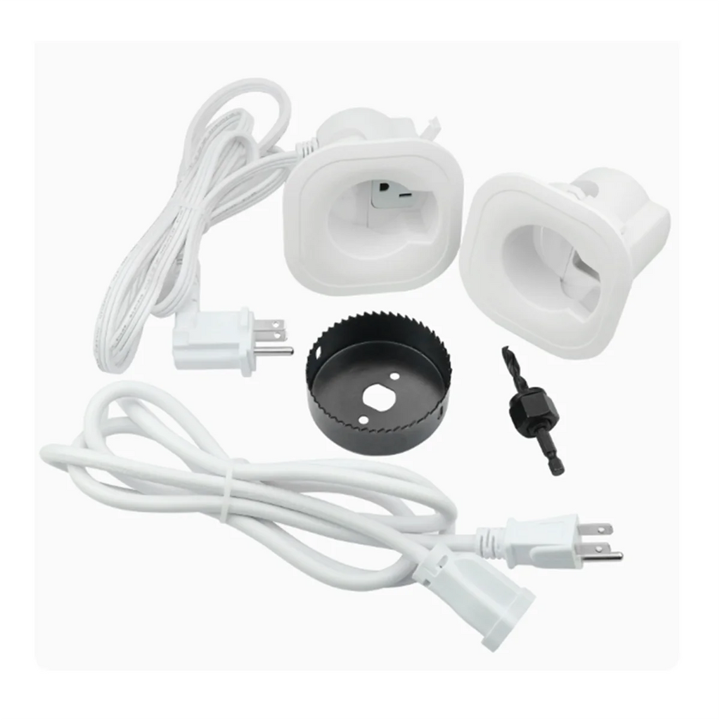 In Wall Cable Management Kit for TV & Soundbar, Cord Concealer & Power Kit, US Plug R855128