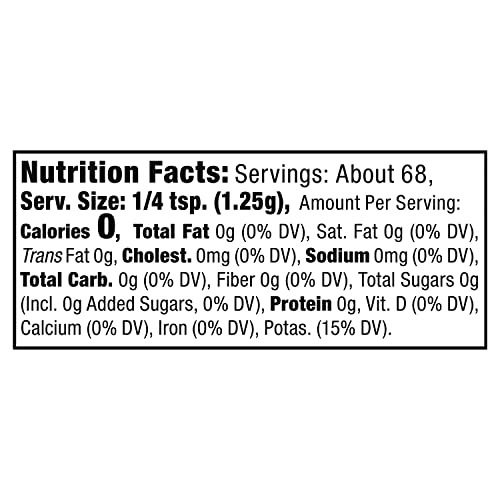 Nu-Salt Sodium-Free Salt Substitute, 3oz Shaker L76451
