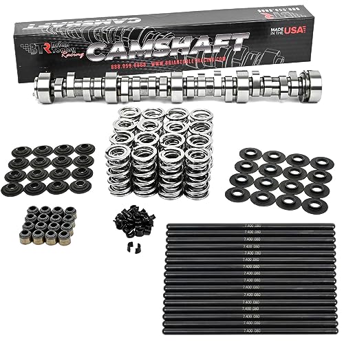 Brian Tooley Racing Turbocharged Stage 2 Camshaft Gen 3/4 LS 4.8 5.3 5.7 6.0 6.2 BTR Turbo Cam Kit includes Springs-Titanium, Pushrods, Gaskets