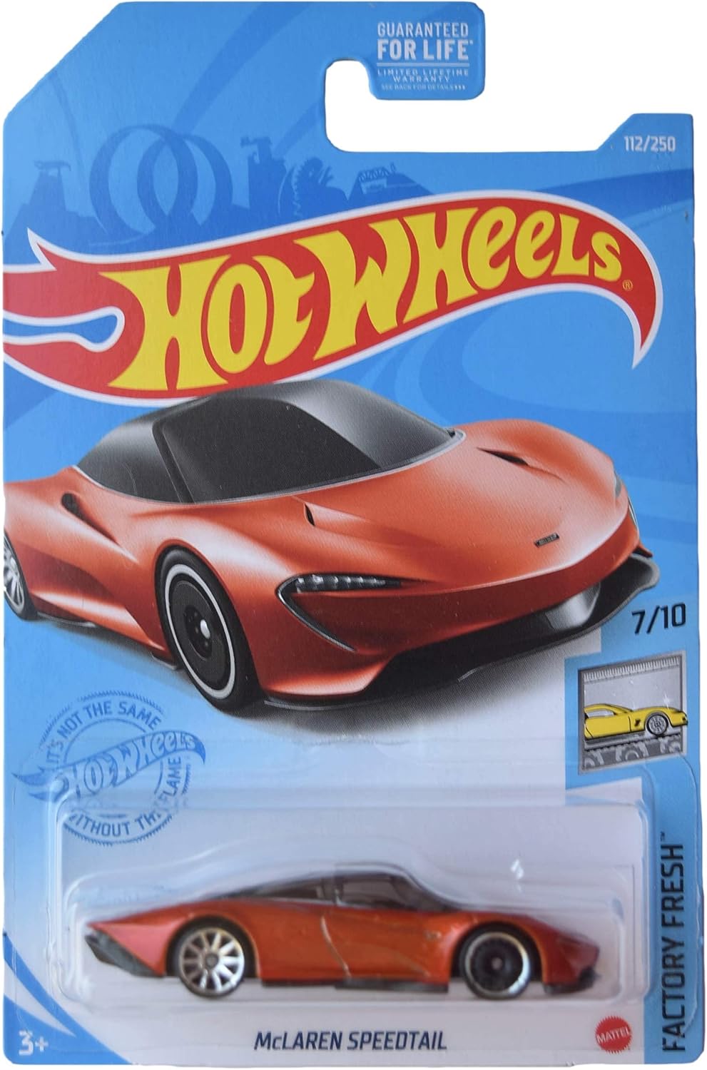Hot Wheels Mclaren Speedtail, [Burnt Orange] 112/250 Factory Fresh 7/10