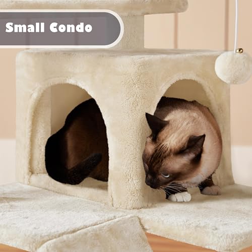 Yaheetech 54in Cat Tree Tower Condo Furniture with Scratch Post Y196