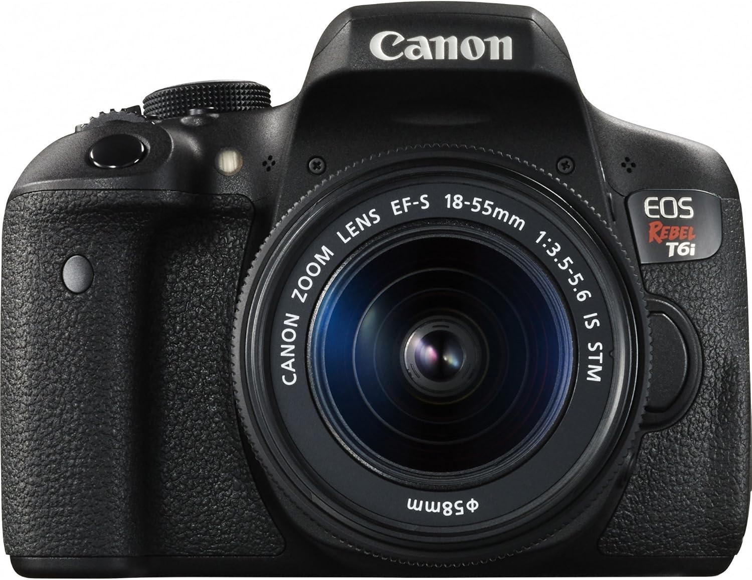 Canon EOS Rebel T6i Digital SLR with EF-S 18-55mm STM Lens O95306